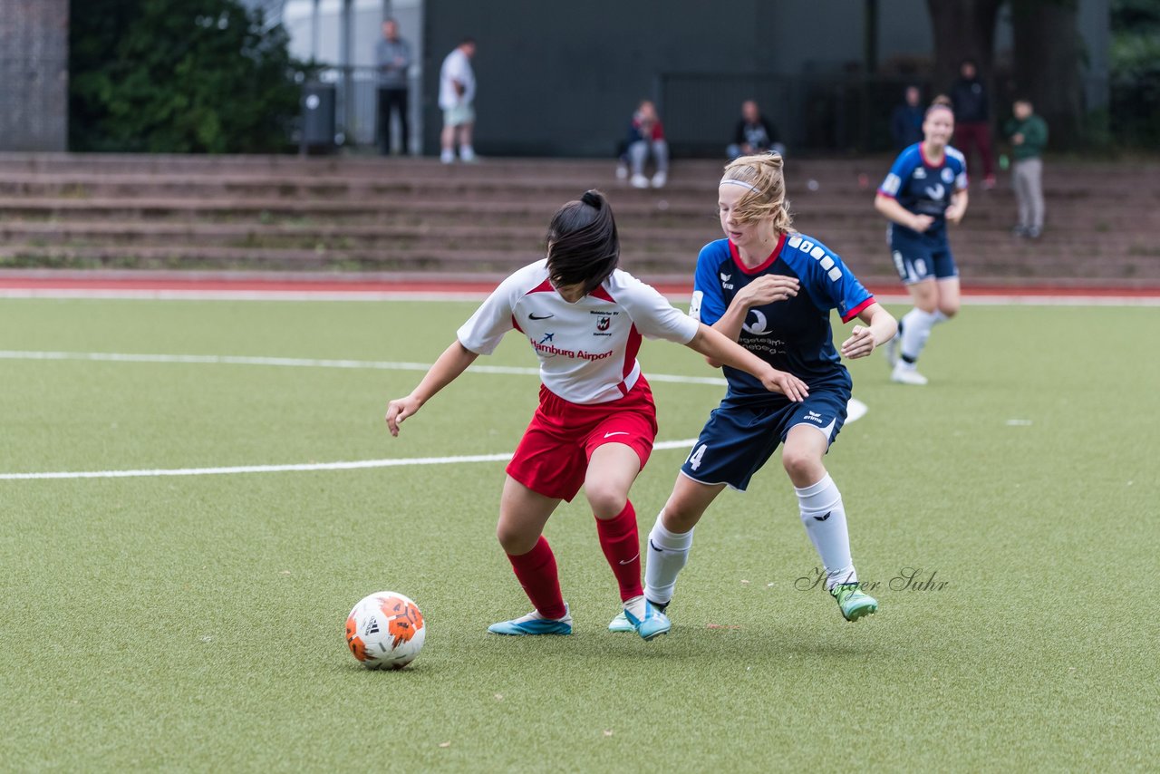 Bild 152 - wBJ Walddoerfer - VfL Pinneberg : Ergebnis: 3:3